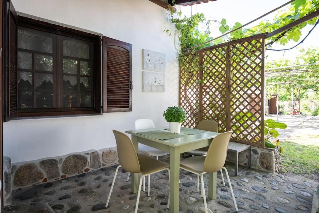 Traditionelles Appartement Athos Shadow Am Meer Paralia Sikias Exteriér fotografie